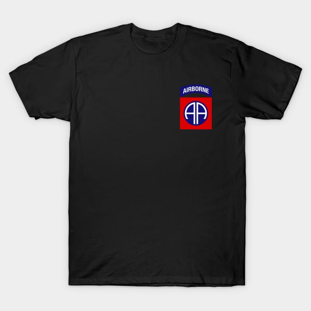 Airborne Division Paratrooper Insignia T-Shirt by Distant War